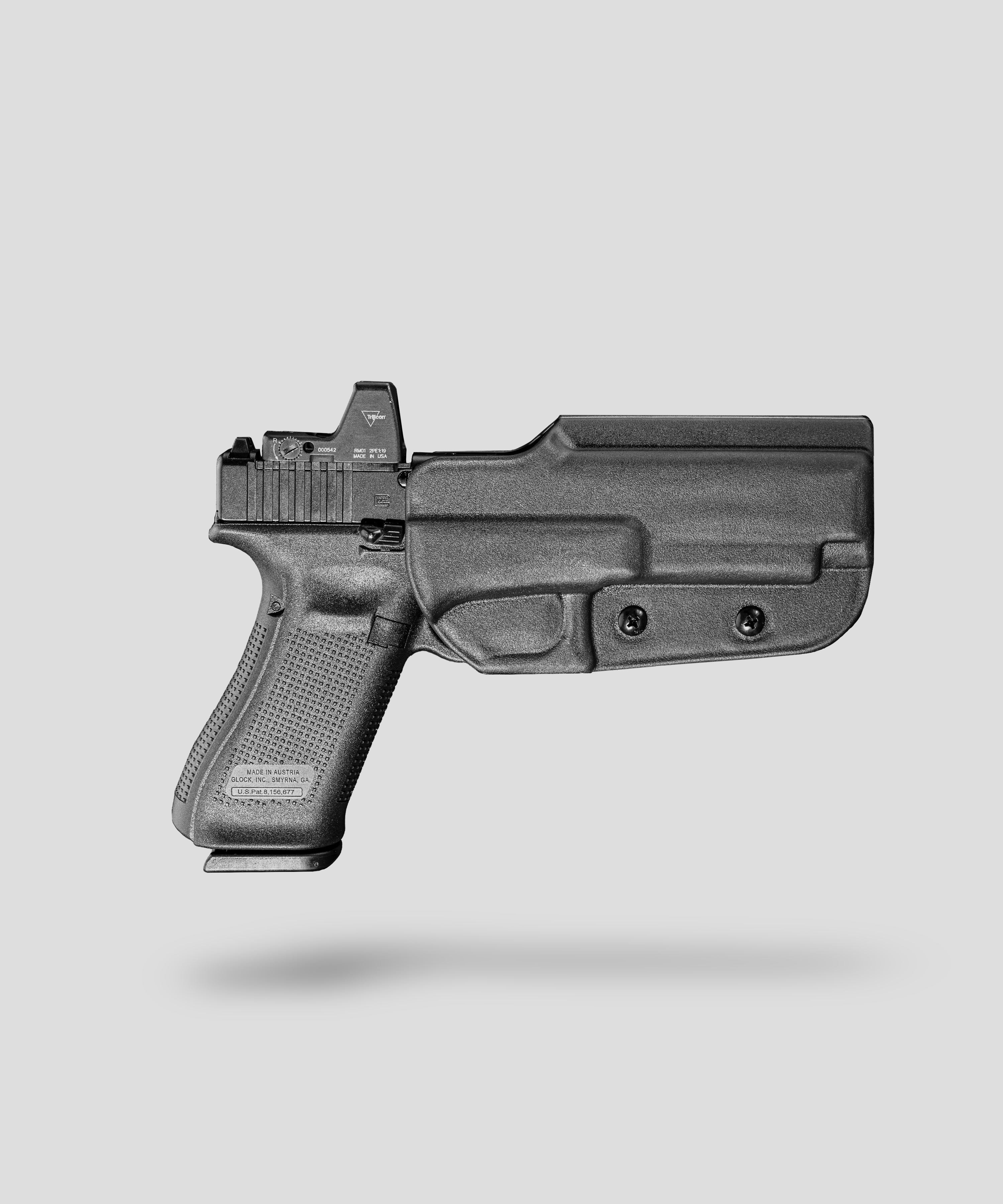 Glock 17, 22, 44, 45 Level 2 Duty Drop & Offset Holster